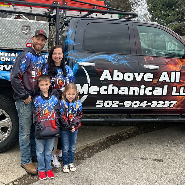 Above All Mechanical Family Photo - Air Conditioning Repair and Installation In Bardstown, KY | Above All Mechanical