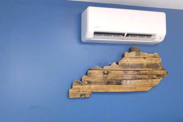 AC on the wall - Ductless Air Conditioning System | Above All Mechanical