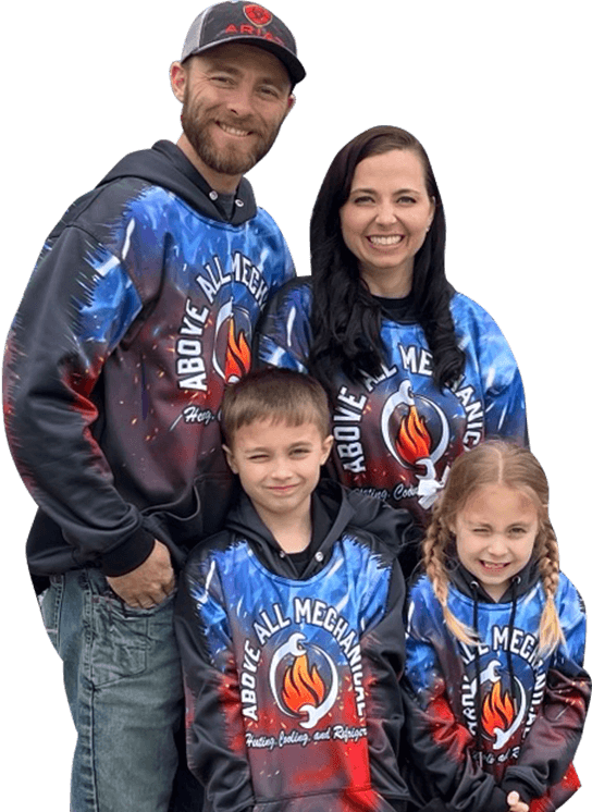 Above All mechanical family photo - Air Conditioning Repair and Installation In Bardstown, KY | Above All Mechanical