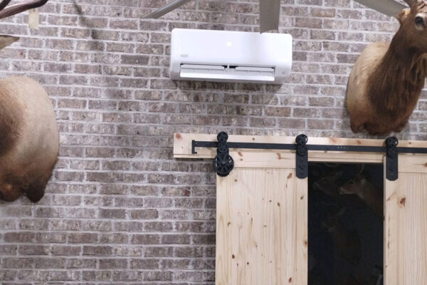 AC on the wall - Ductless Air Conditioning System | Above All Mechanical