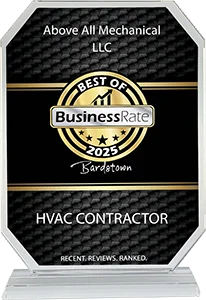 2025 Bardstown HVAC Award