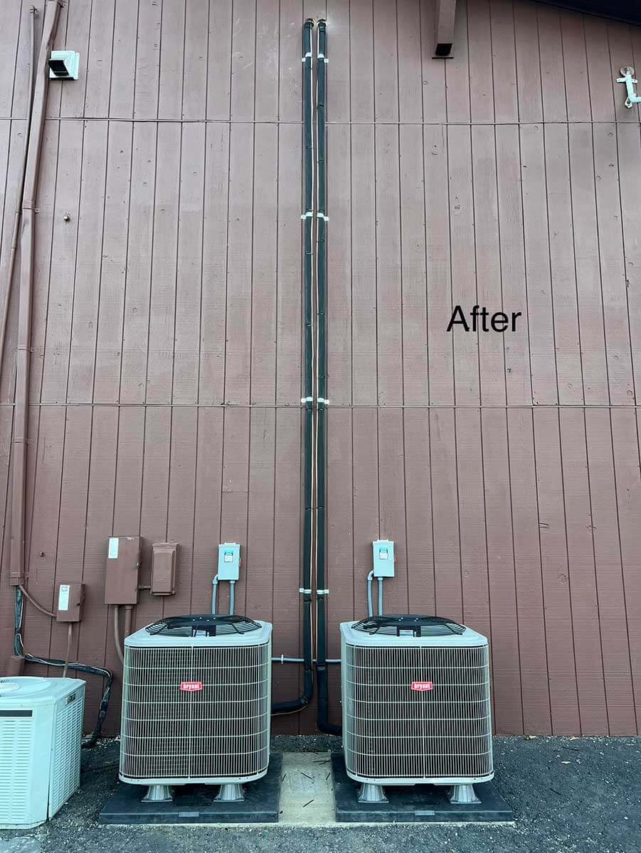 2 HVAC condenser - above all mechanical - bardstown ky