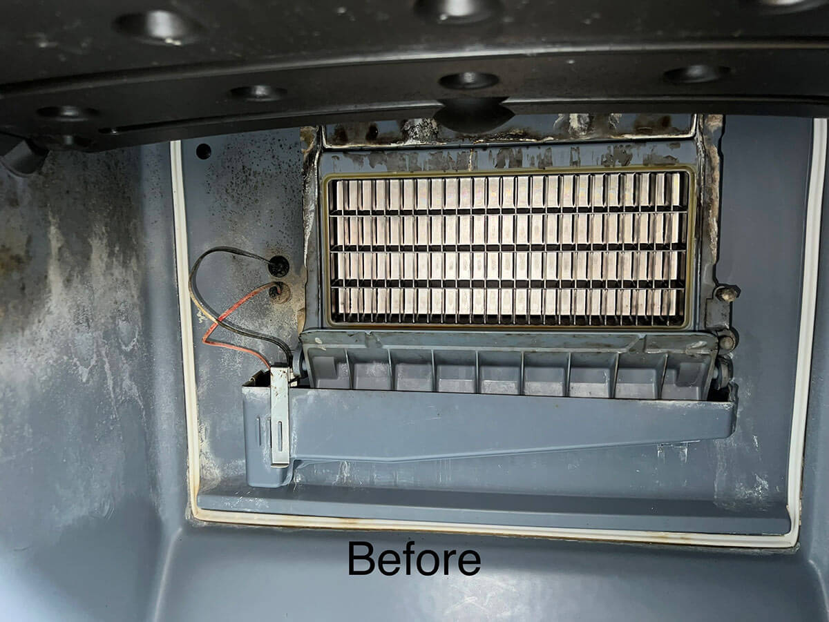 HVAC coils before - above all mechanical - bardstown ky